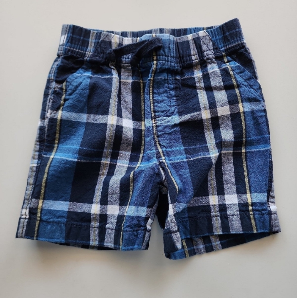 Baby Boys Plaid Shorts